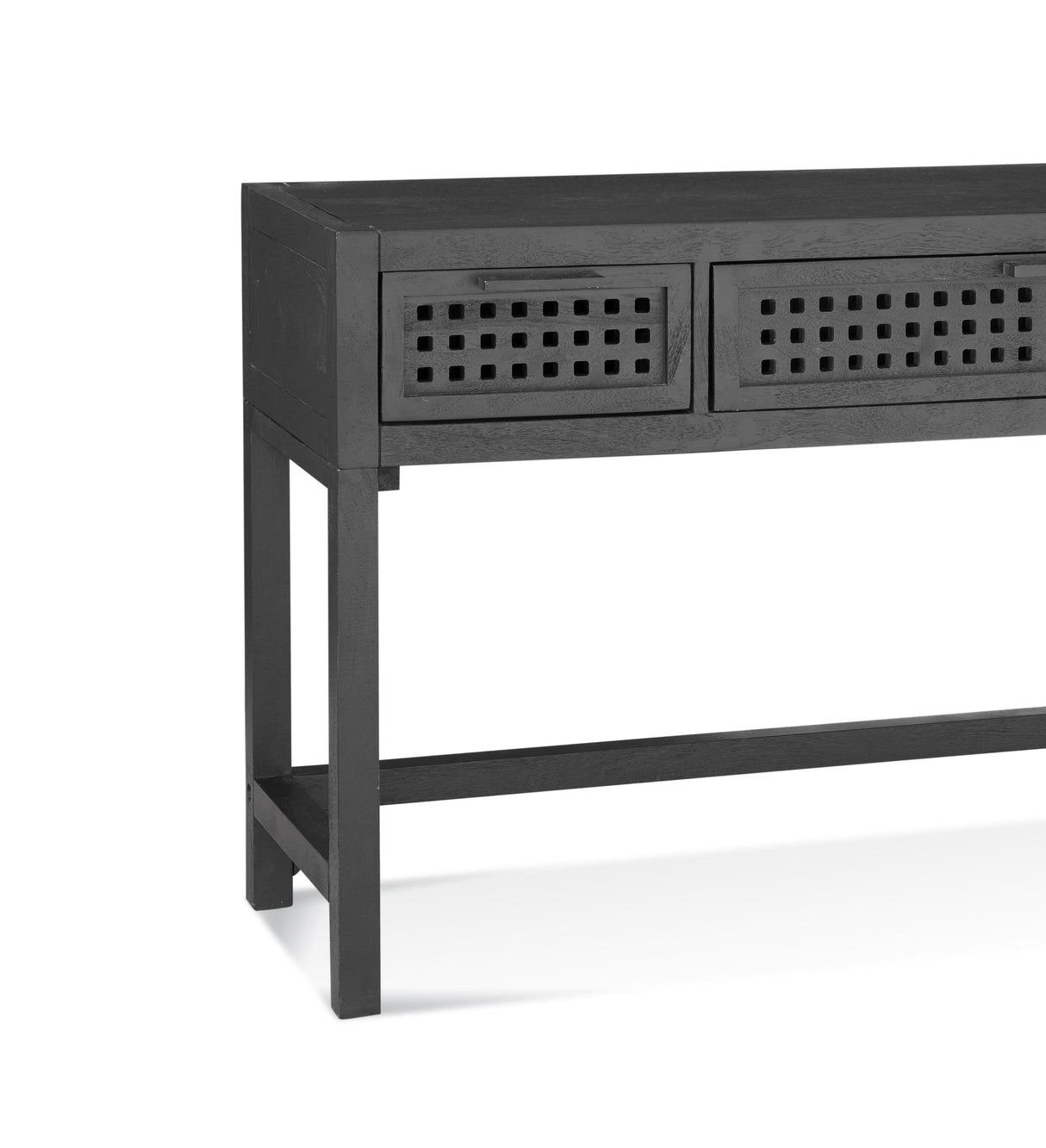 Bassett Black Pentak Console Table