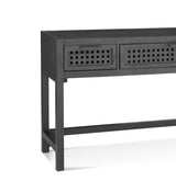 Bassett Black Pentak Console Table