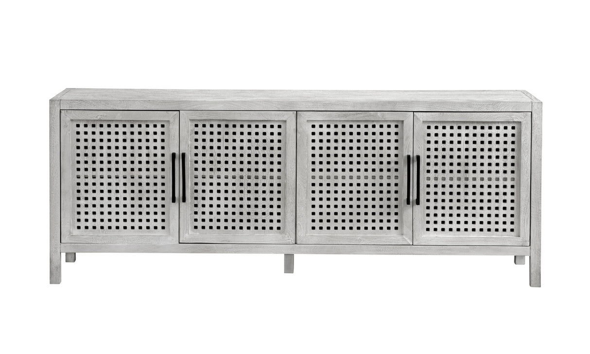 Bassett White Wash Pentak White Server