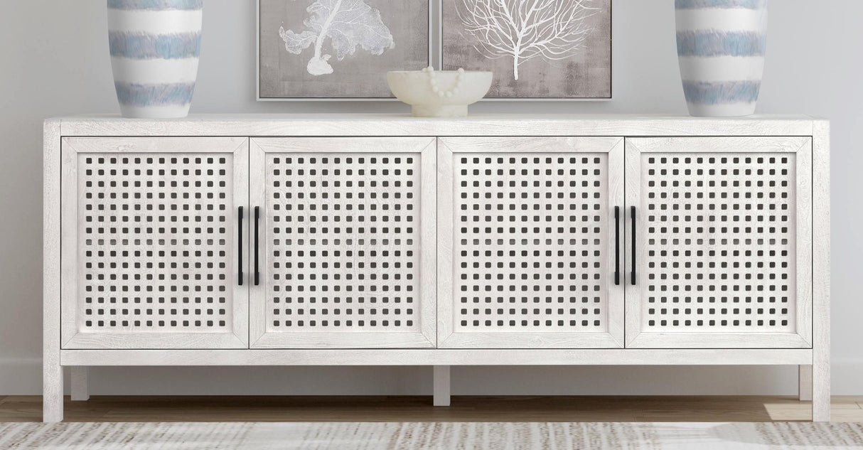 Bassett White Pentak White Server