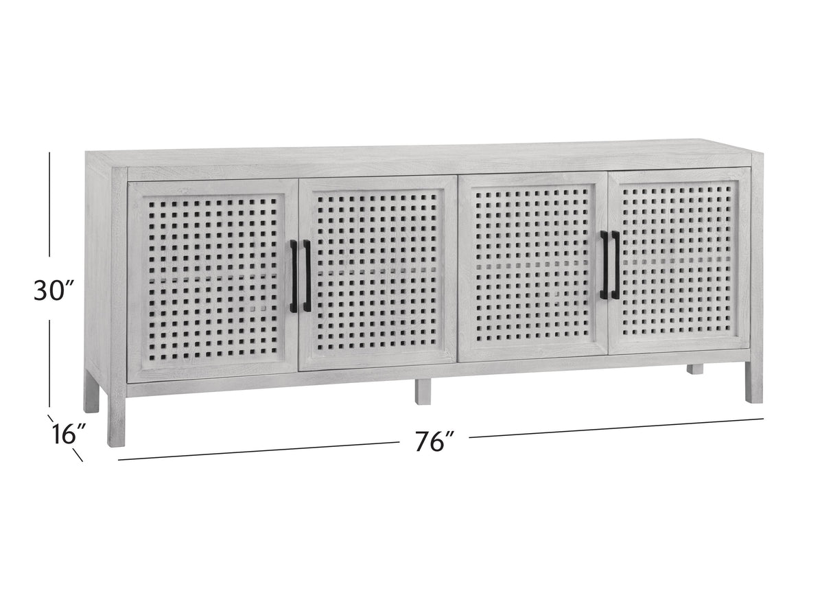 Bassett White Pentak White Server