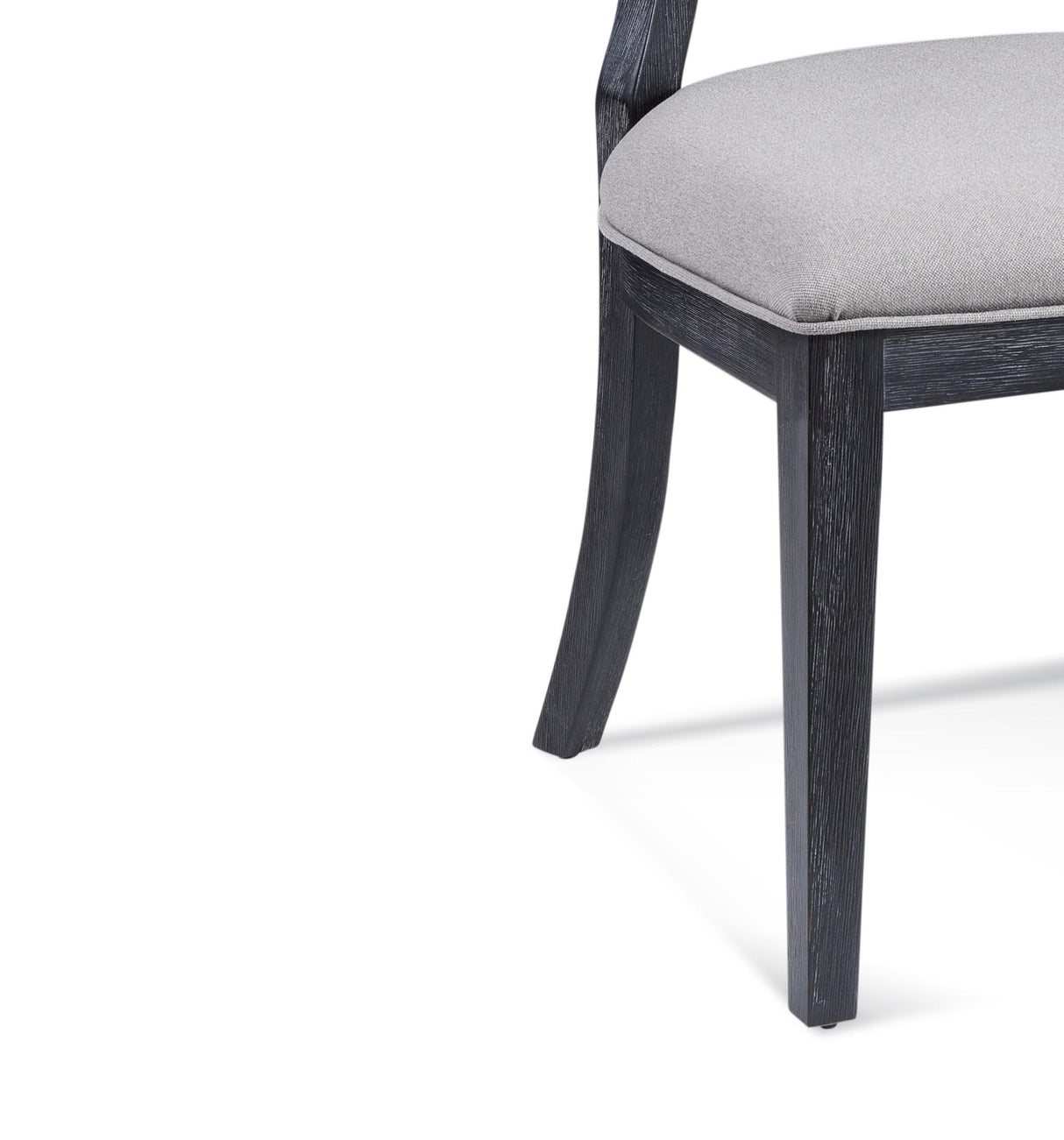 Bassett Black Mateo Dining Chair Set of 2