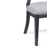 Bassett Black Mateo Dining Chair Set of 2