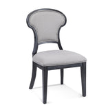 Bassett Black Mateo Dining Chair Set of 2