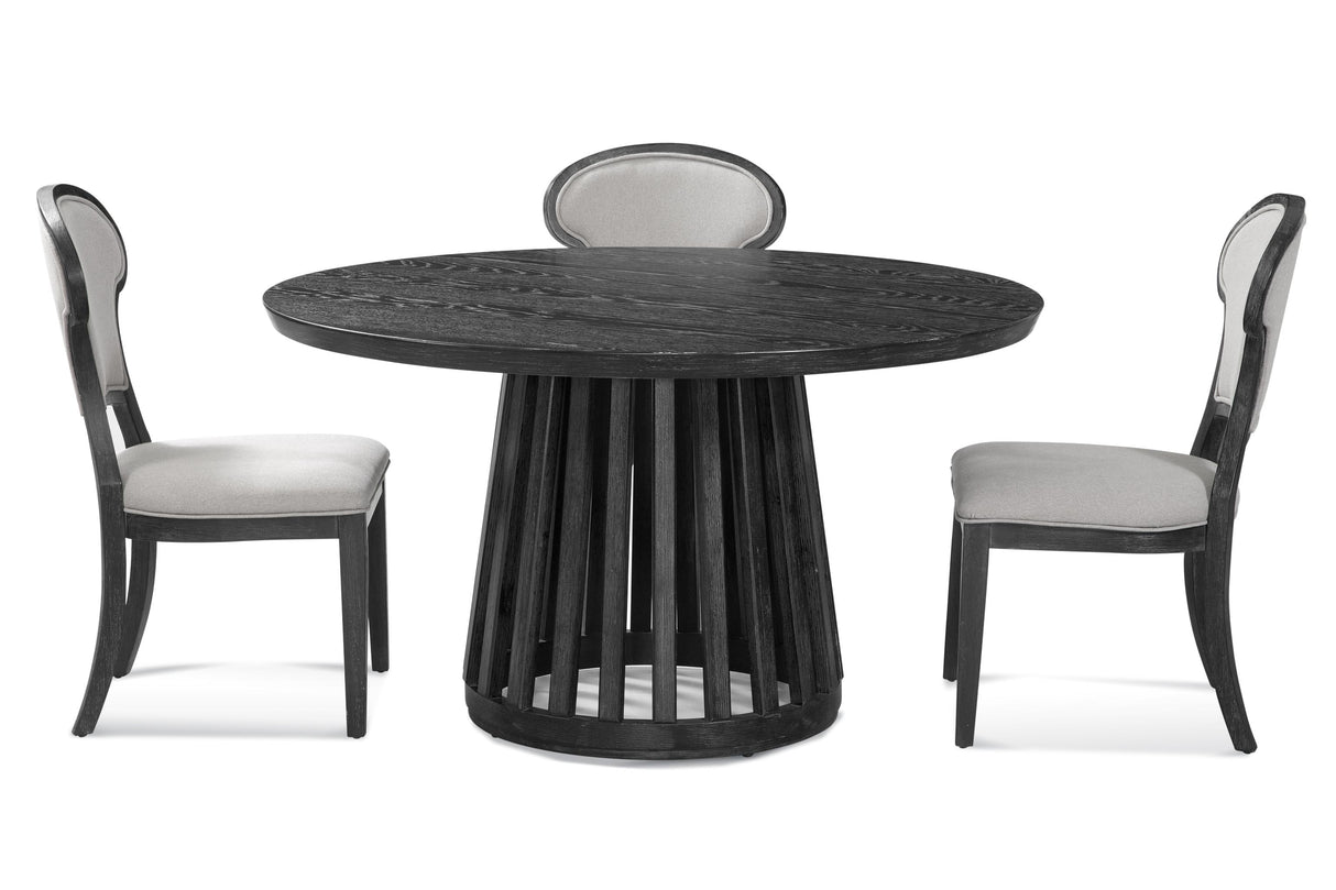 Bassett Black Mateo Dining Chair Set of 2