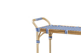 Bassett Blue Ventana Bar Cart