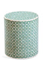 Bassett Ivory Green Finch Accent Table