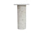 Bassett White Marble Claude White Accent Table