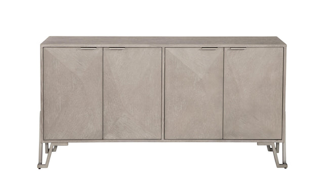 Bassett Brushed Nickel Cooper Server