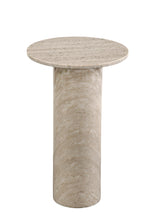 Bassett Gray Marble Claude Accent Table