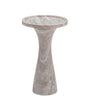 Bassett Beige Marble Baird Beige Accent Table