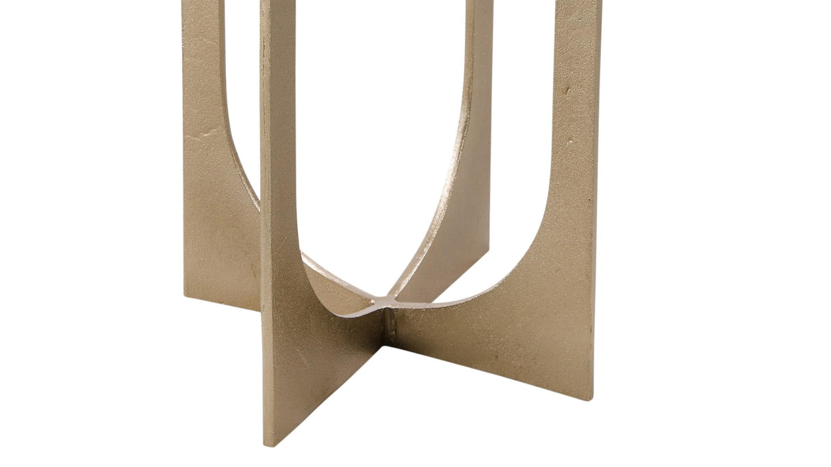 Bassett Gold Ava Accent Table