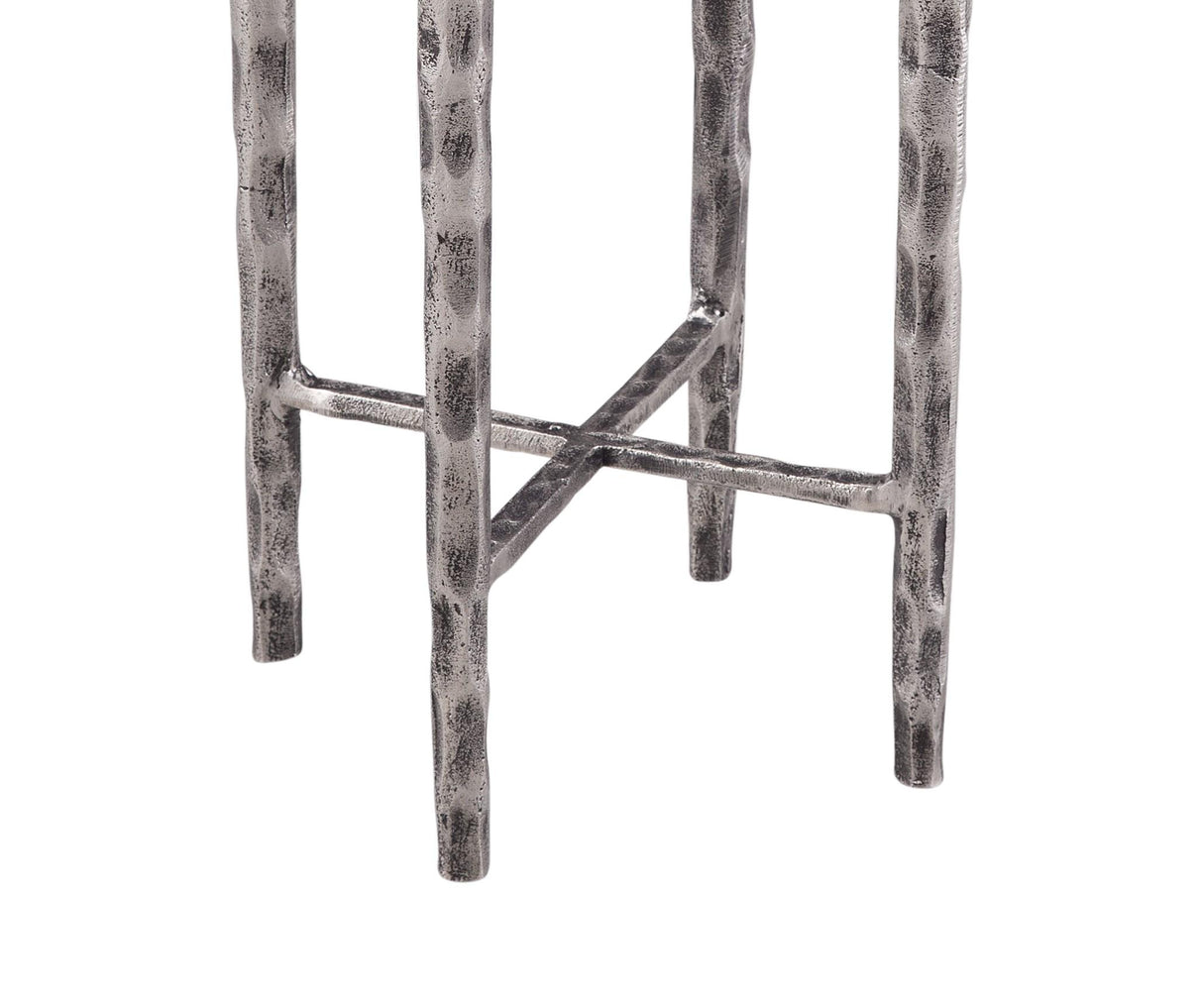 Bassett Silver Mendez Accent Table