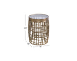 Bassett Bronze Harper Accent Table