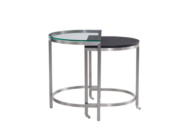 Bassett Black Hensley Bunching End Table