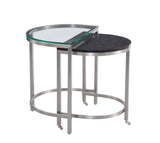 Bassett Black Hensley Bunching End Table