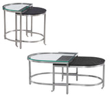 Bassett Black Hensley Bunching Cocktail Table
