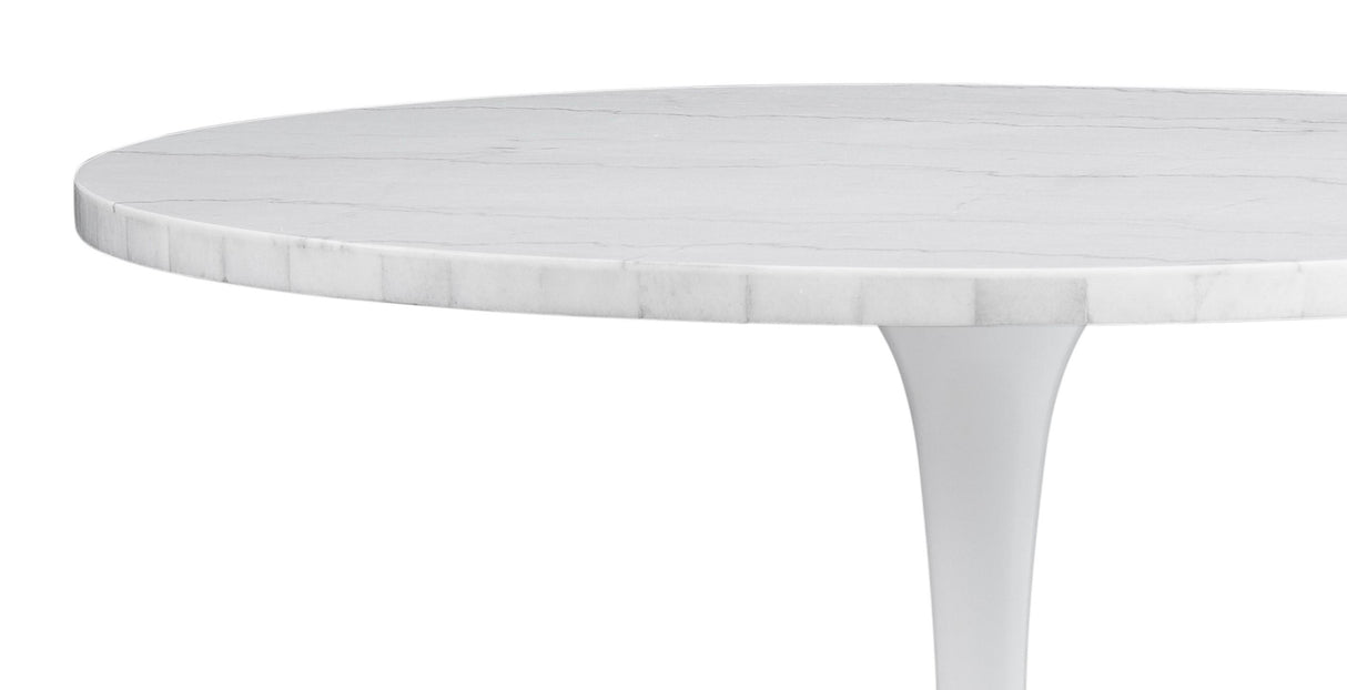 Bassett White Dunham Dining Table