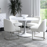 Bassett White Dunham Dining Table