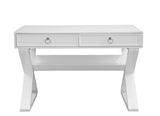 Bassett High Gloss White Everly Desk