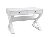 Bassett High Gloss White Everly Desk