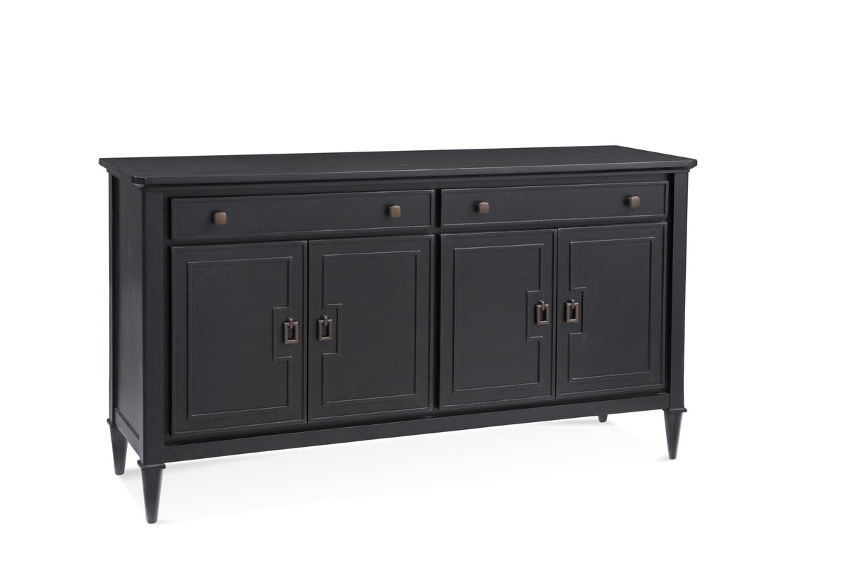 Bassett Antique Black Hudson Server