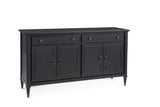 Bassett Antique Black Hudson Server