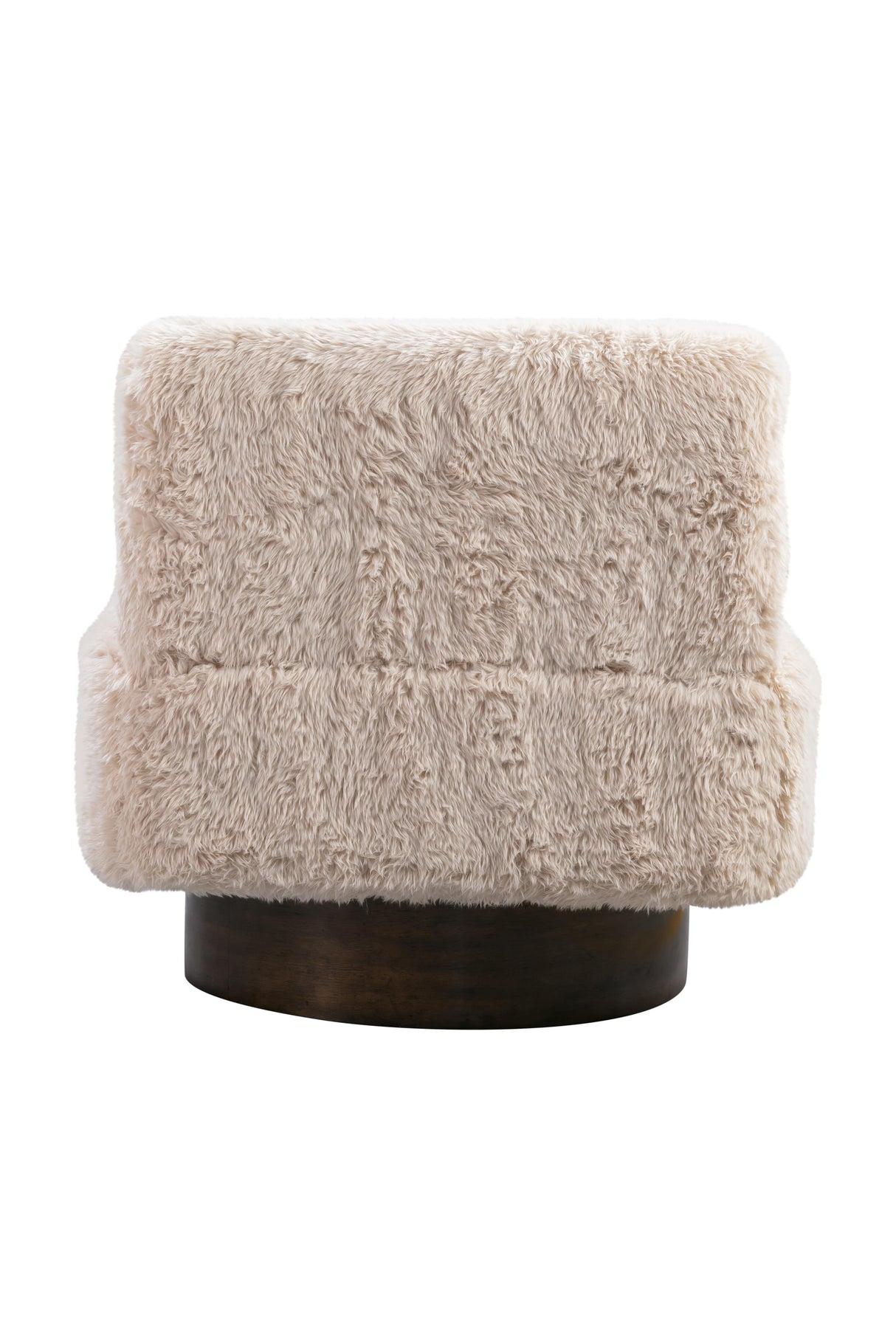 Bassett Beige Amaya Swivel Accent Chair