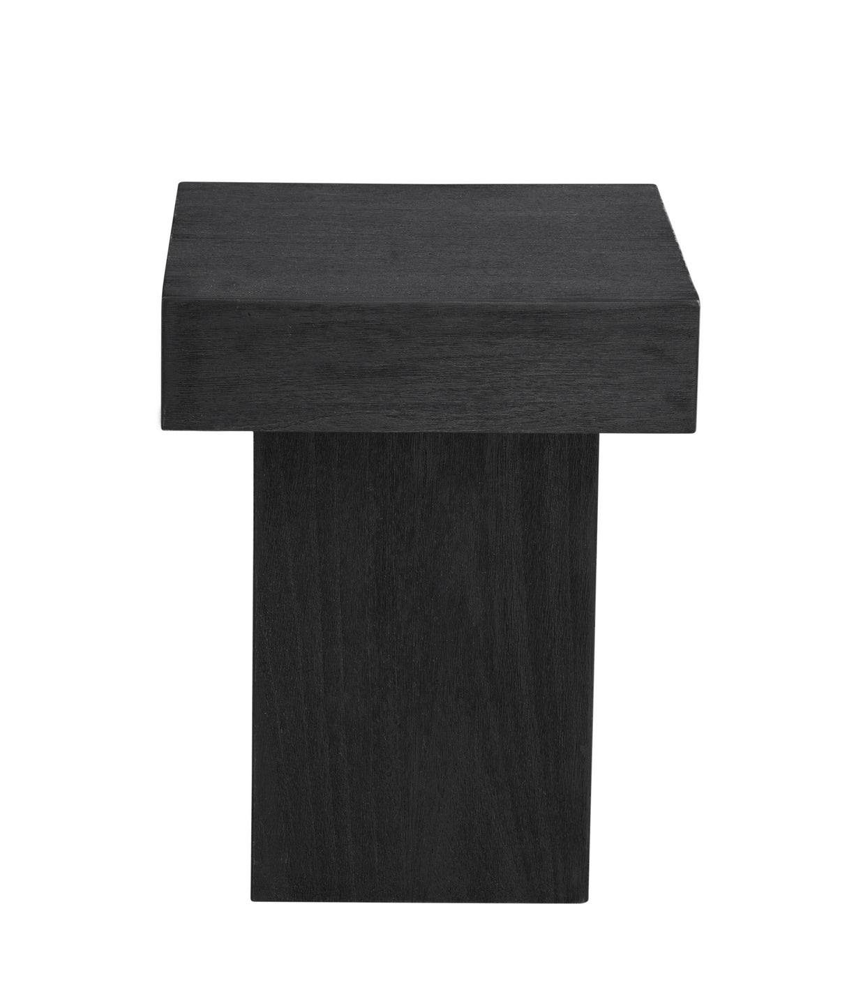 Bassett Dusty Black Padula Square End Table