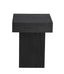 Bassett Dusty Black Padula Square End Table