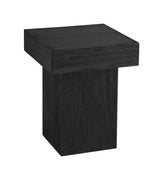 Bassett Dusty Black Padula Square End Table
