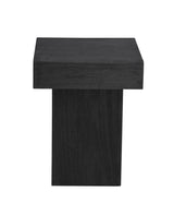 Bassett Dusty Black Padula Square End Table