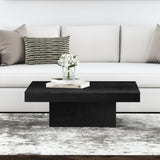 Bassett Dusty Black Padula Square End Table