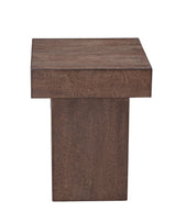 Bassett Dark Brown Mango Padula Brown Oak Small End Table