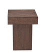 Bassett Dark Brown Mango Padula Brown Oak Small End Table