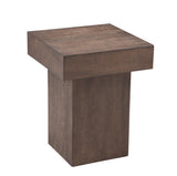 Bassett Brown Padula Brown Oak Small End Table