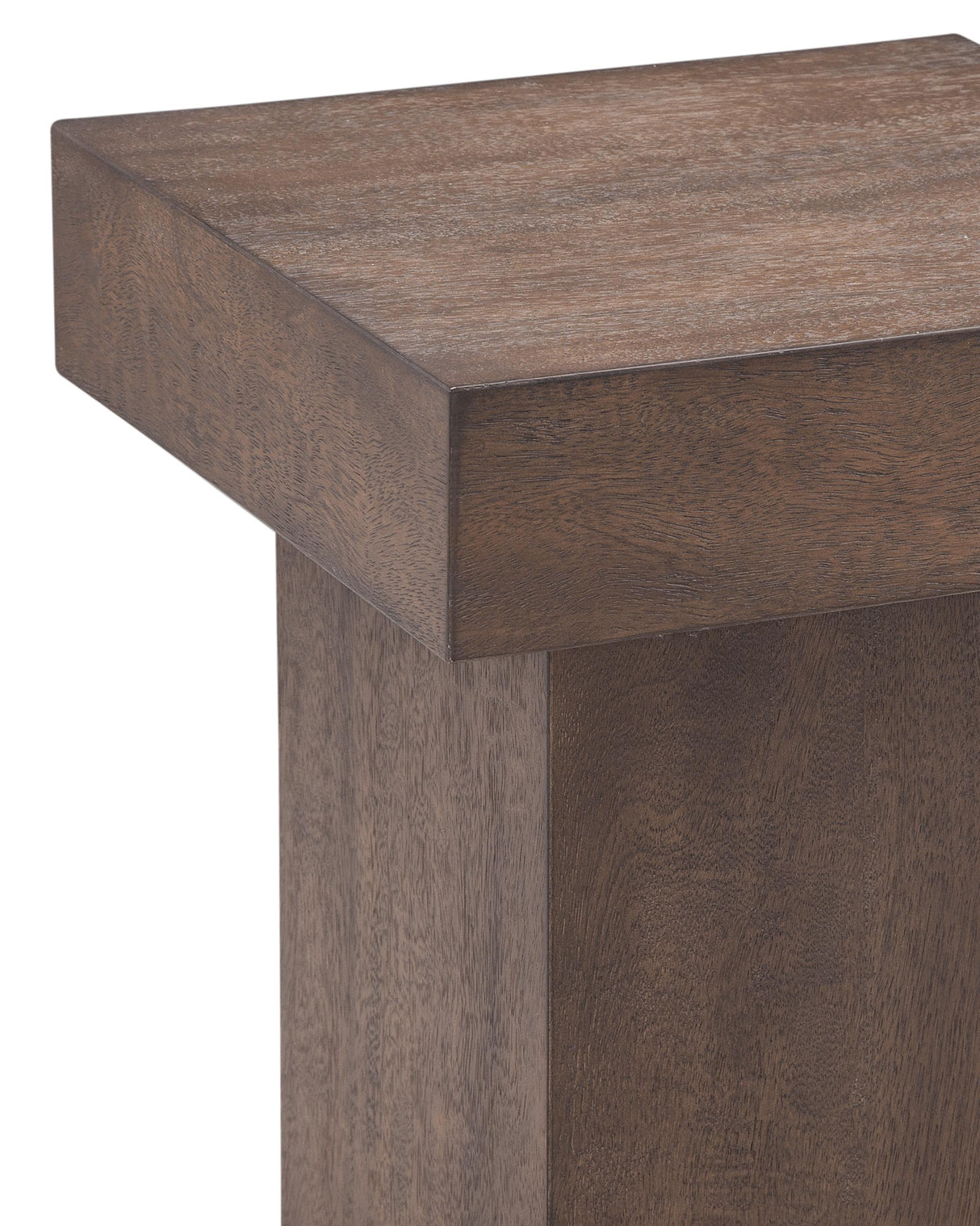 Bassett Brown Padula Brown Oak Small End Table