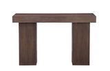 Bassett Dark Brown Mango Padula Brown Oak Console
