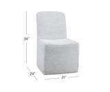 Bassett Gray Oytser Meyer Dining Chair Set of 2