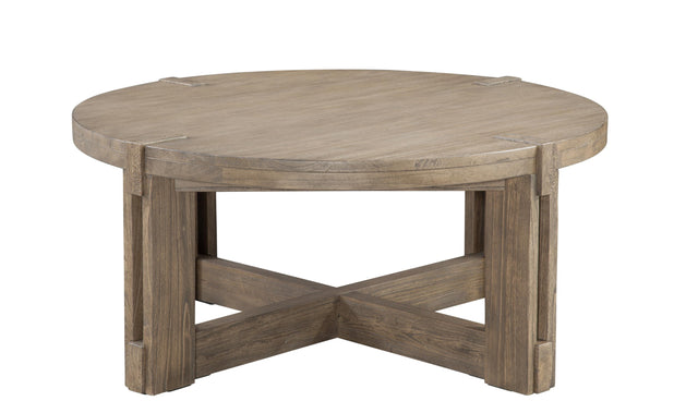 Bassett Natural Gray Mindi McGuire Cocktail Table