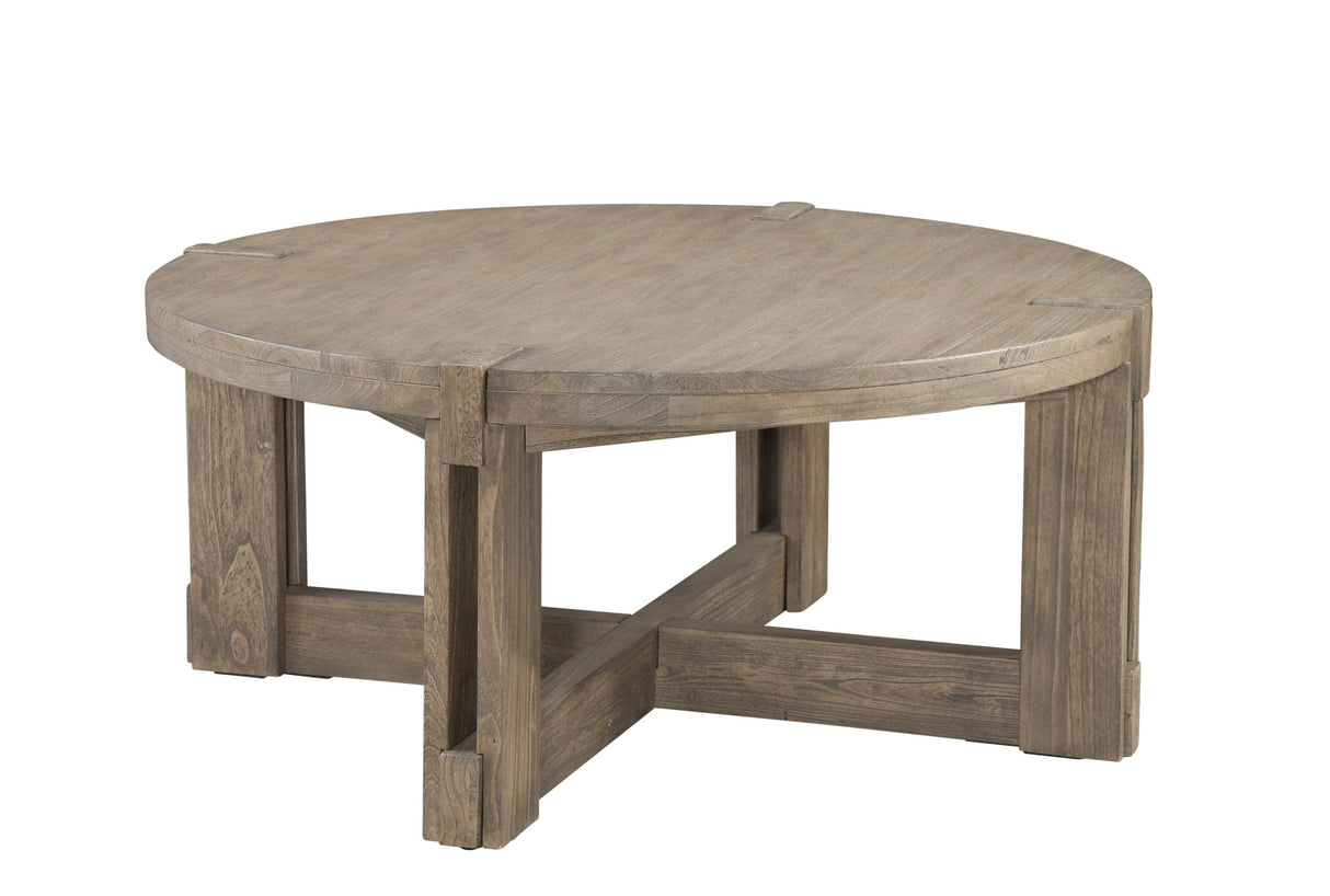 Bassett Natural Gray Mindi McGuire Cocktail Table