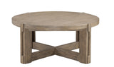 Bassett Natural Gray Mindi McGuire Cocktail Table