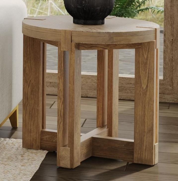 Bassett Gray McGuire End Table