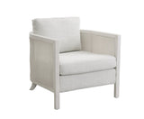 Bassett Hampstead Oyster/ White Wash Wood Frame w/ Cane Mylo Accent Chair