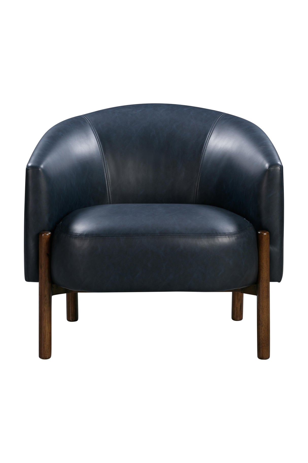 Bassett Navy Higgins Accent Chair