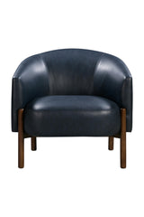 Bassett Navy Higgins Accent Chair