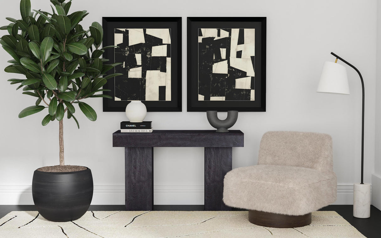 Bassett Navy Higgins Accent Chair
