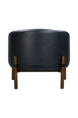 Bassett Navy Higgins Accent Chair