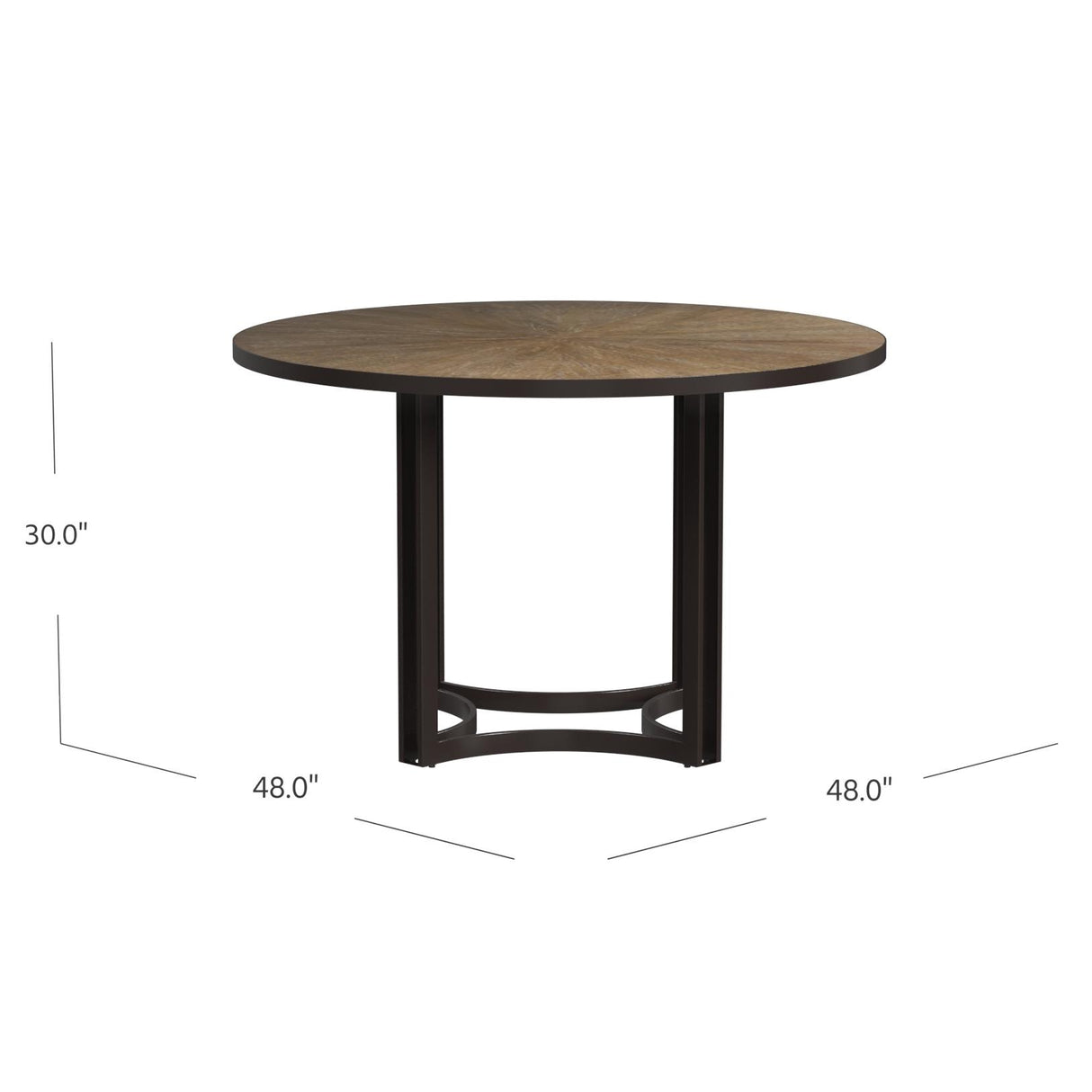 Bassett Black Trucco Dining Table