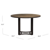 Bassett Black Trucco Dining Table